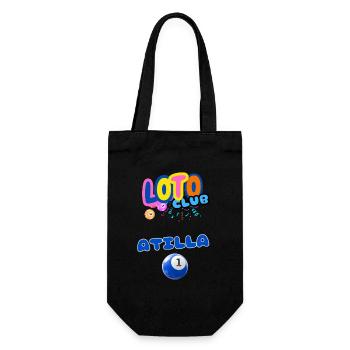 LOTO - BINGO - 1 - ATILLA - Sac à bouteille - noir - Devant