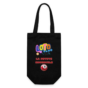 LOTO - BINGO - 8 - LA PETITE COUGOURLE - Sac à bouteille - noir - Devant
