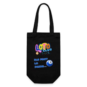 LOTO - BINGO - 2 - ILS FONT LA PAIRE - Sac à bouteille - noir - Devant