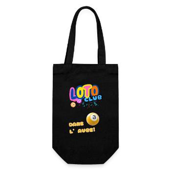 LOTO - BINGO - 3 - DANS L'AUBE - Sac à bouteille - noir - Devant