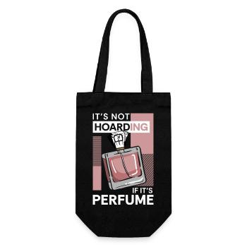Scent Smell Perfume Bottle - Gift Bag for Bottles - black - Front