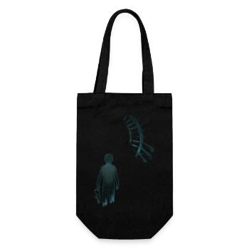 The Park - Geschenkbeutel für Flaschen - Schwarz - Vorne