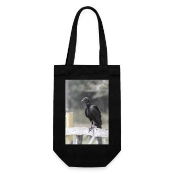 The vulture - Gift Bag for Bottles - black - Front