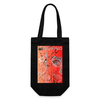 Orange surréaliste - Sac à bouteille - noir - Devant