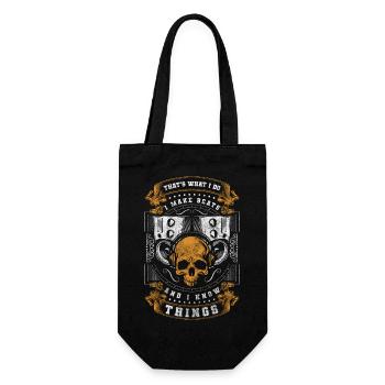 Party Mixer Passion - Gift Bag for Bottles - black - Front
