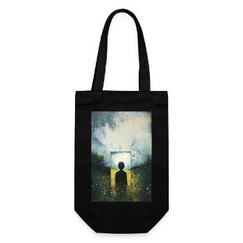 tout ira bien, il n’y a pas le choix - Sac à bouteille - noir - Devant