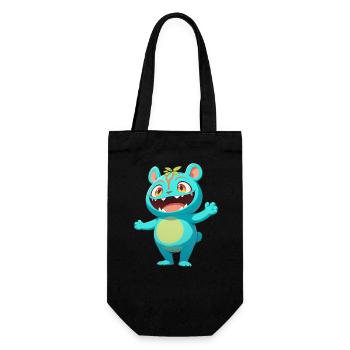 Forest Monster 0790892 - Gift Bag for Bottles - black - Front