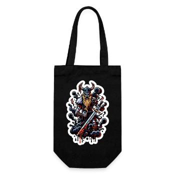 Vikings Resurrection - Geschenkbeutel für Flaschen - Schwarz - Vorne