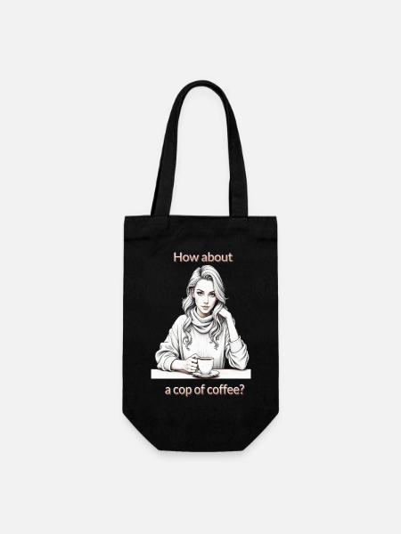 Que diriez-vous d’une tasse de café ? - Sac à bouteille - noir