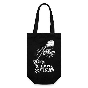 Je peux pas, skateboard - Sac à bouteille - noir - Devant