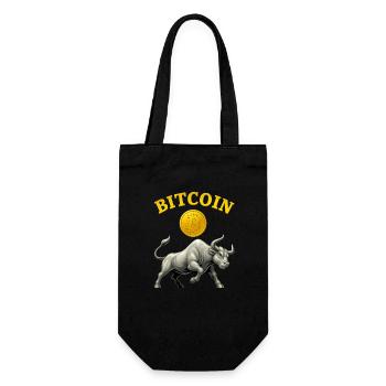 Bitcoin Bull Run - Sac à bouteille - noir - Devant