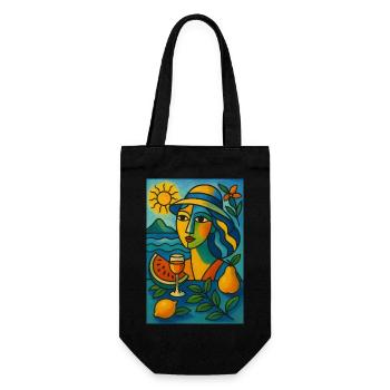 Brise d’été - Sac à bouteille - noir - Devant