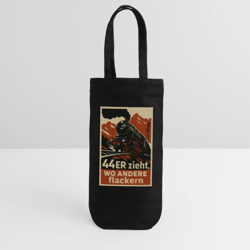 Railway 44 pulls where others flicker freight train Gift Bag for Bottles