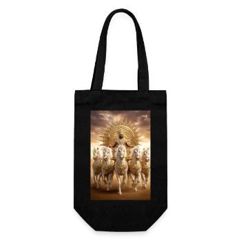 Divine Chariot of the Sun - Gift Bag for Bottles - black - Front