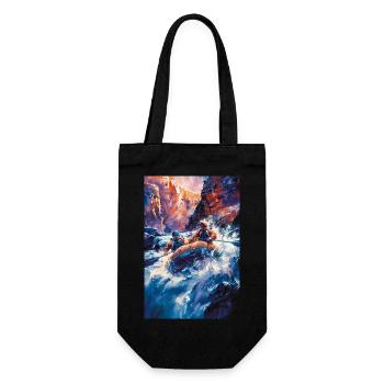 Whitewater Canyon Thrill Ride - Gift Bag for Bottles - black - Front