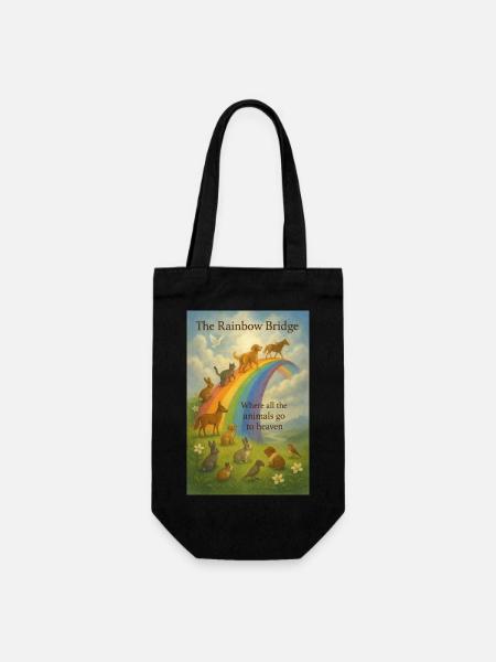 IMG 0389 - Geschenkbeutel für Flaschen - Schwarz