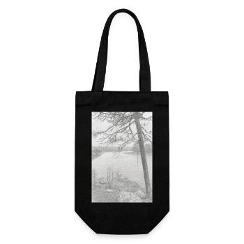Nature - Gift Bag for Bottles - black - Front