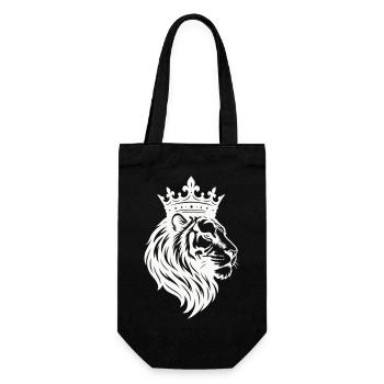 Roi de la Couronne du Lion - Sac à bouteille - noir - Devant