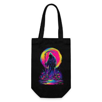 Neon Grim Reaper - Sac à bouteille - noir - Devant