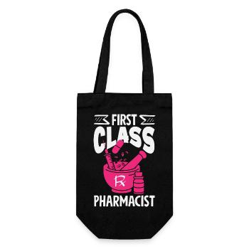 Pharmacist Pharmaceutical Technical - Gift Bag for Bottles - black - Front