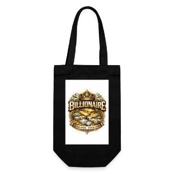 FDCA8CF6-CA34-48B6-909A-5894FB819127 - Gift Bag for Bottles - black - Front