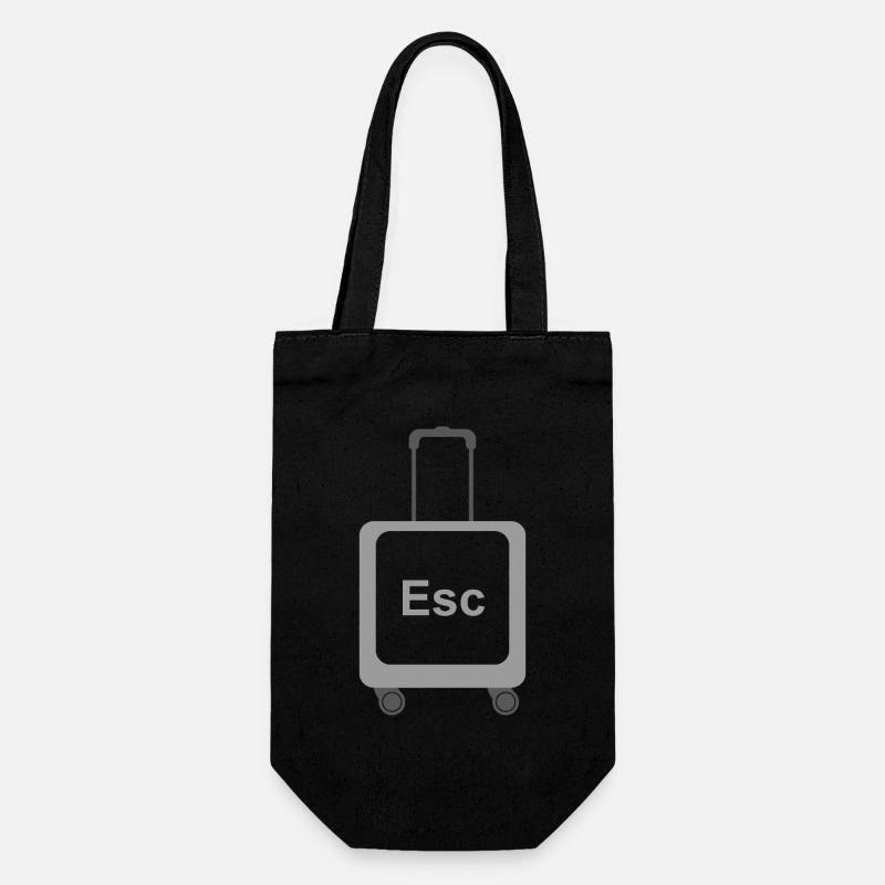 Mode Échappement – Touche ÉCHAP - Sac à bouteille - noir
