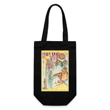 Dreambirds Edict - Gift Bag for Bottles - black - Front