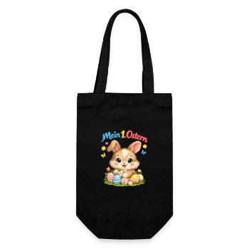 MEIN ERSTES OSTERN - Geschenkbeutel für Flaschen - Schwarz - Vorne