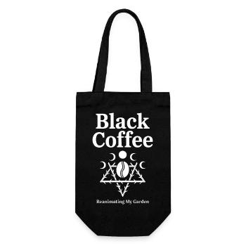Black Coffee Garden Revival - Gift Bag for Bottles - black - Front