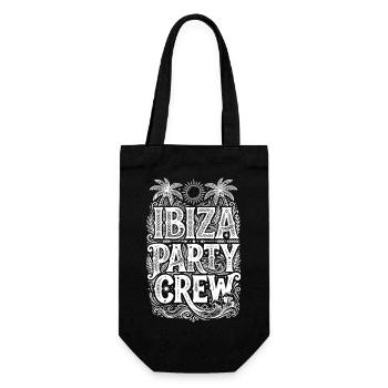 Ibiza Party Crew - Gift Bag for Bottles - black - Front