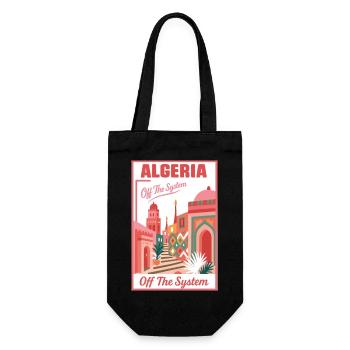 Algeria Off The System – Colorful Landscape - Gift Bag for Bottles - black - Front