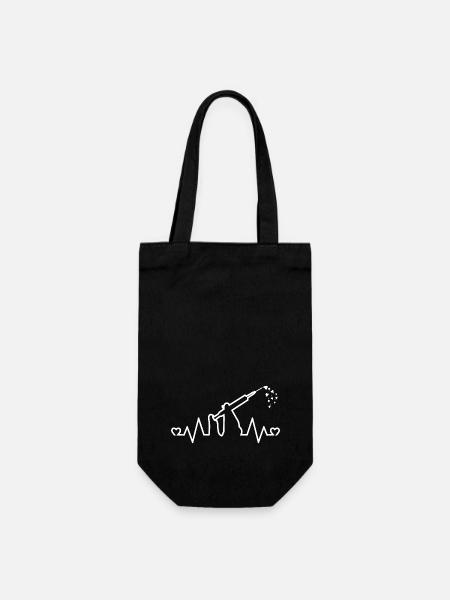 Injection d'amour cadeau original pour Infirmière - Sac à bouteille - noir
