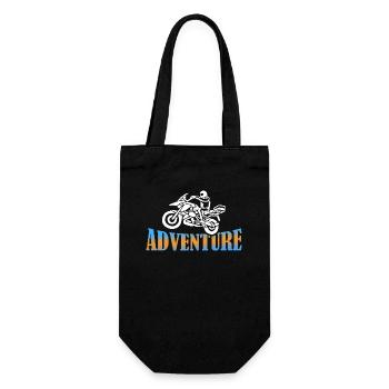 Biker Adventure Tours Moto Friends Cadeau - Sac à bouteille - noir - Devant