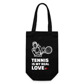 J’adore le tennis - Sac à bouteille - noir - Devant