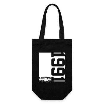 35TH BIRTHDAY LIMITED EDITION 1991 - Gift Bag for Bottles - black - Front