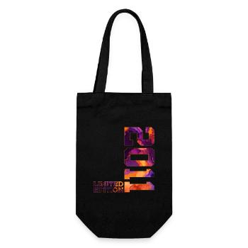 LIMITED EDITION 2011 15 YEARS 15TH BIRTHDAY - Gift Bag for Bottles - black - Front