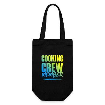 Équipe de cuisine - Sac à bouteille - noir - Devant