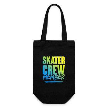 Skater Crew - Geschenkbeutel für Flaschen - Schwarz - Vorne