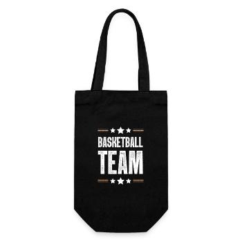 Équipe de basket-ball - Sac à bouteille - noir - Devant