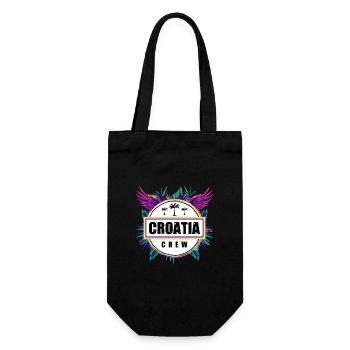 Croatie Équipage Tropical - Sac à bouteille - noir - Devant