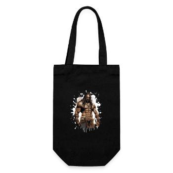 Chef de Musculation Muscles Indien - Sac à bouteille - noir - Devant