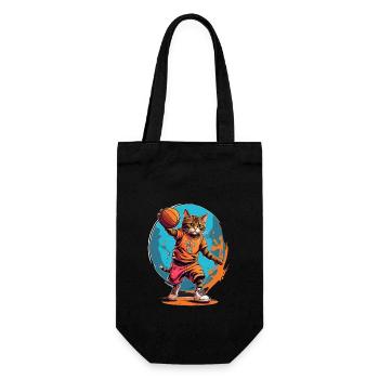 Basket-ball pour chat - Sac à bouteille - noir - Devant
