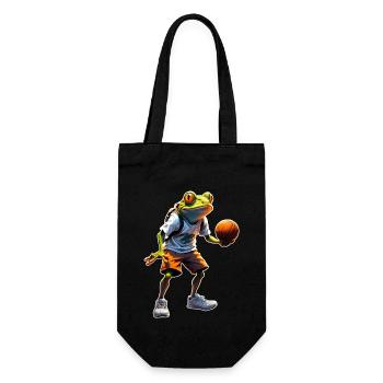 Basket-ball grenouille - Sac à bouteille - noir - Devant