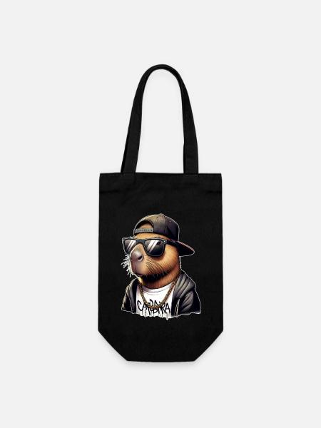 Capybara - Sac à bouteille - noir