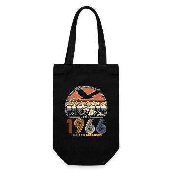 Vintage, 1966, Vintage Retro, Cadeau d’anniversaire - Sac à bouteille - noir - Devant