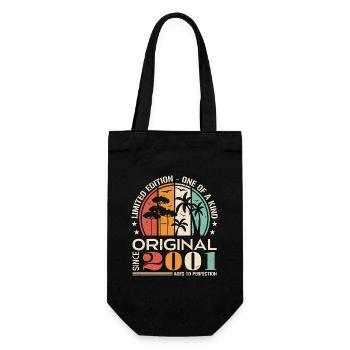 Légendaire depuis 2001 Born Vintage Birthday - Sac à bouteille - noir - Devant