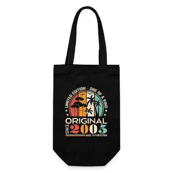 Légendaire depuis 2005 Born Vintage Anniversaire - Sac à bouteille - noir - Devant