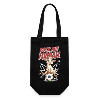 Drôle Humour Jeu de mots Football Football - Sac à bouteille - noir - Devant