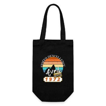 Années d Excellence Avril 1972 Vintage - Sac à bouteille - noir - Devant