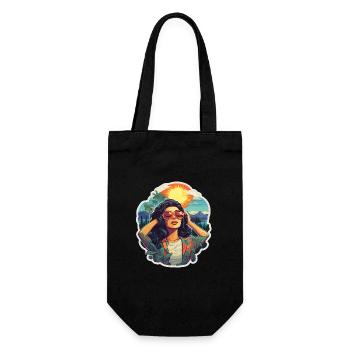 Vacances & Détente - Sac à bouteille - noir - Devant